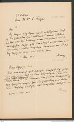 k.k. naturhistorisches Hofmuseum, Intendanzakten 1885-1896 (Hauer), Aktenzahl Z.281.b/1888, Seite 3